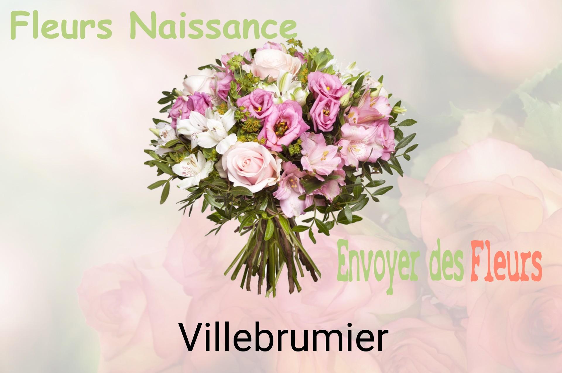 Bouquet de fleurs de naissance livré à Villebrumier